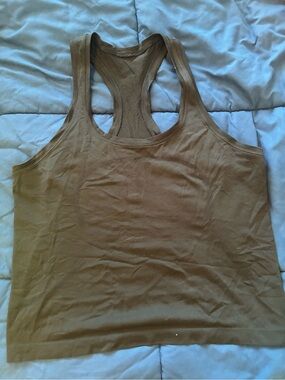 lululemon athletica Black Racerback Training Tank